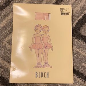 Bloch Pink Endura Childs Adaptatoe Tights SZ Large